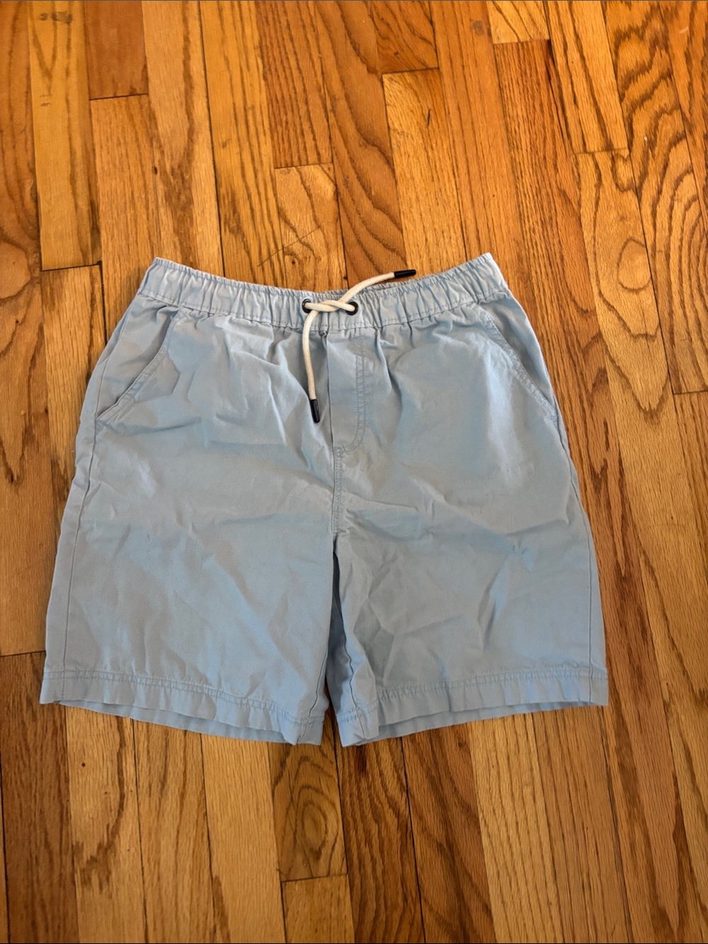 Tommy Bahama Light Blue Kids Drawstring Shorts xl 14 cotton